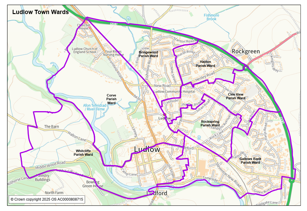ward map ludlow
