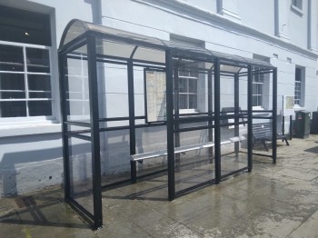 Ludlow Town Council Celebrates Milestone in Ongoing Bus Shelter Improvement Project
