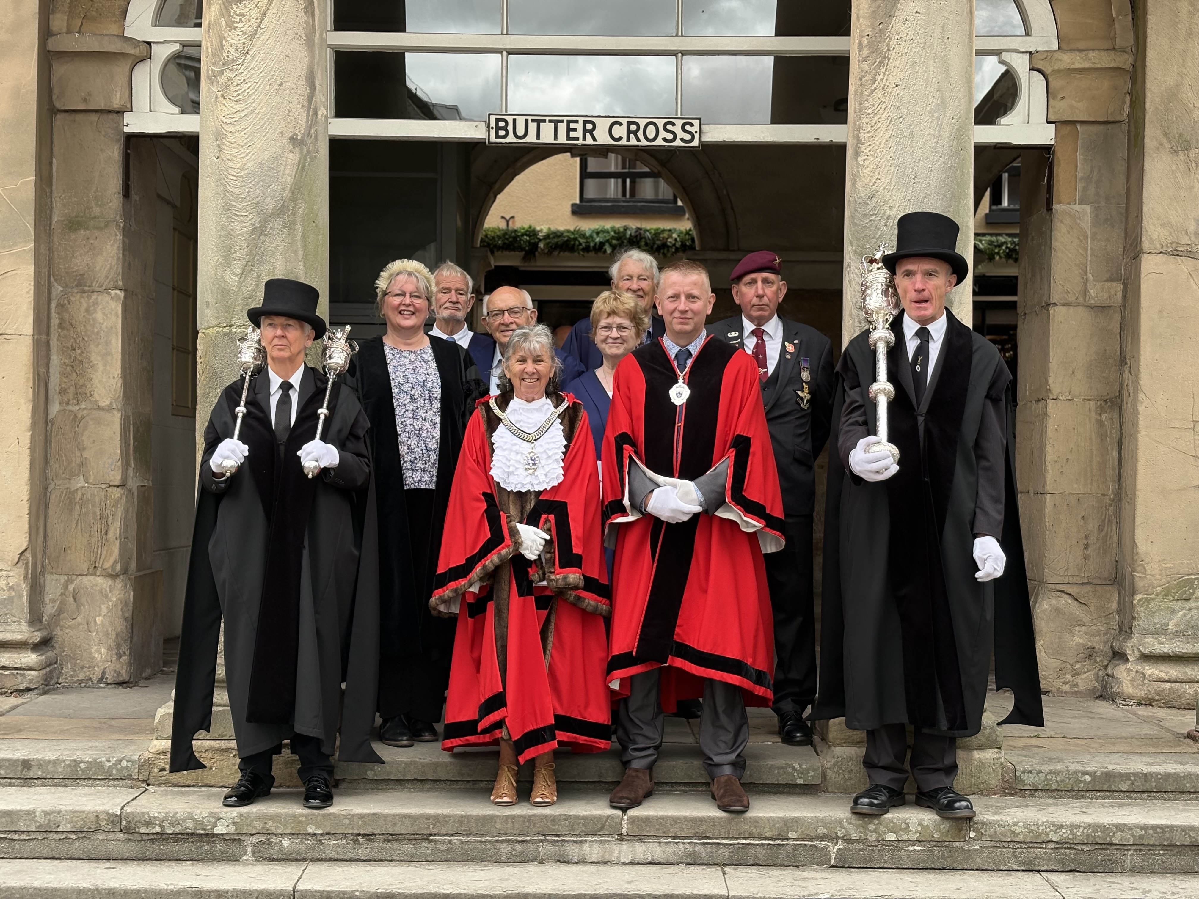 Mayor of Ludlow, Cllr Waite